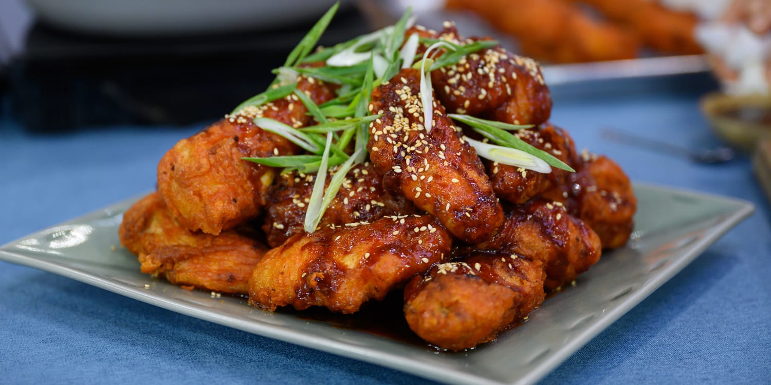  Korean  Fried Chicken  Wings  TODAY com