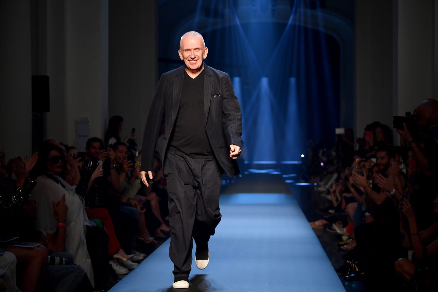 Fashion designer Jean Paul Gaultier bids farewell to the catwalk