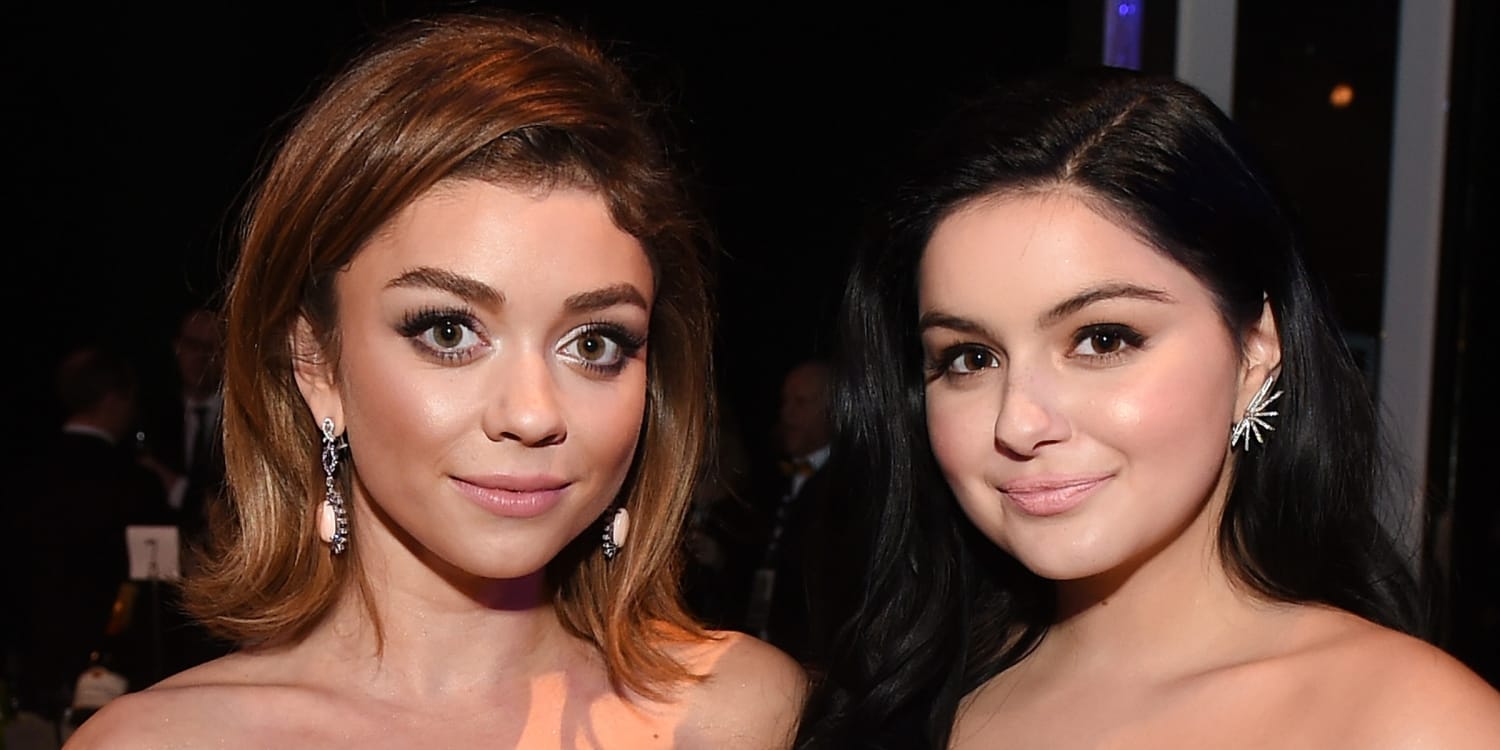 Sarah Hyland Defends Ariel Winter S Dress At Modern Family Party