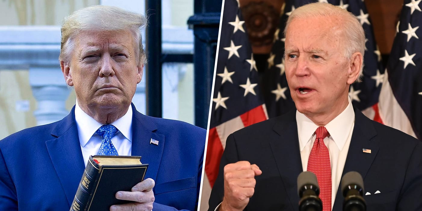 Trump vs. Biden on George Floyd protests show why so many Republicans  dislike the president