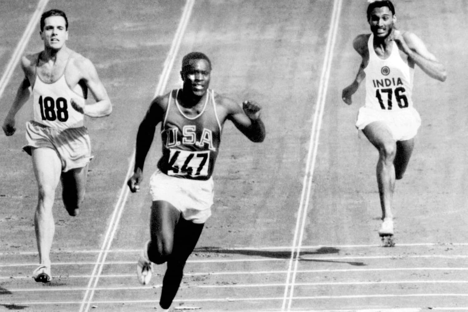 Rafer Johnson, 1960 Olympic decathlon 