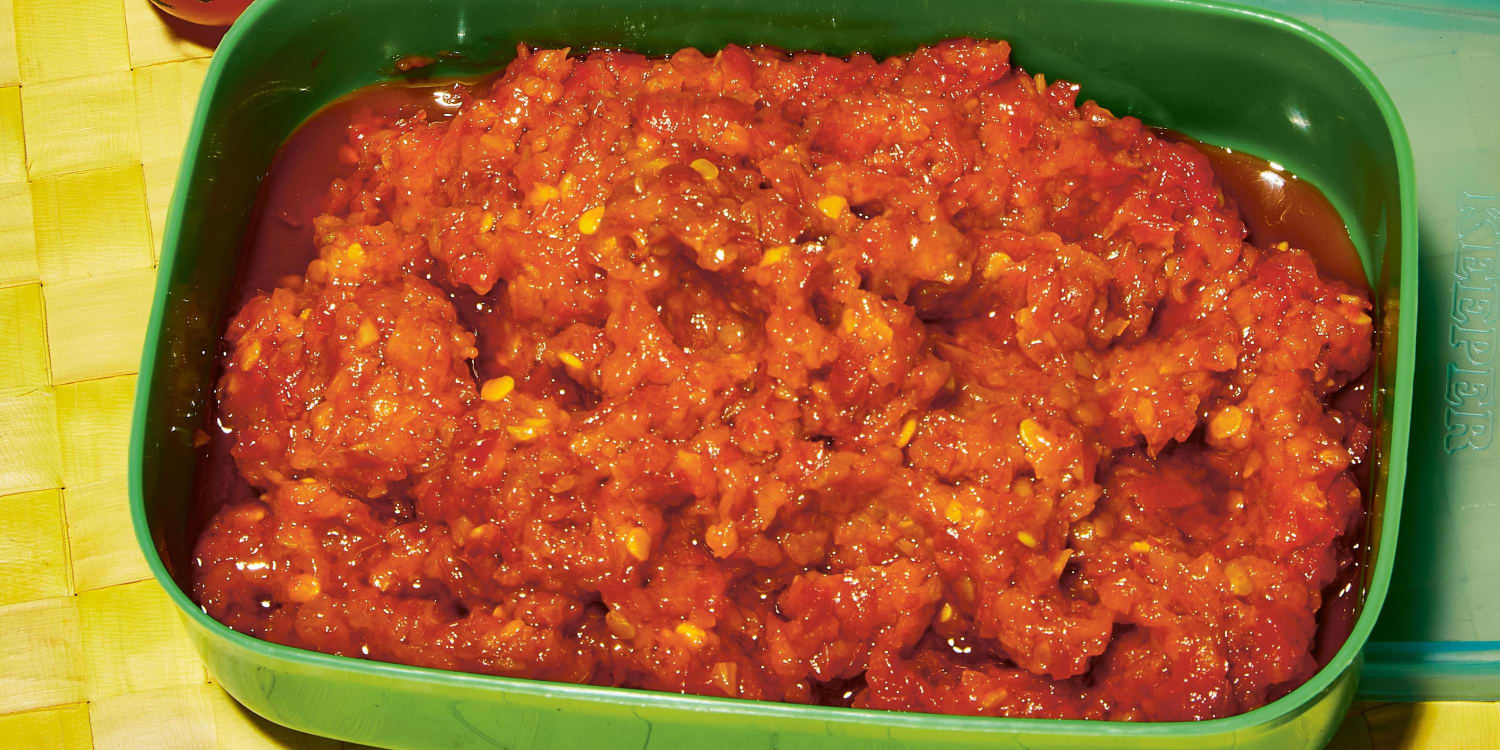 Photo Make Good Fried Sambal Recipe in Mojokerto