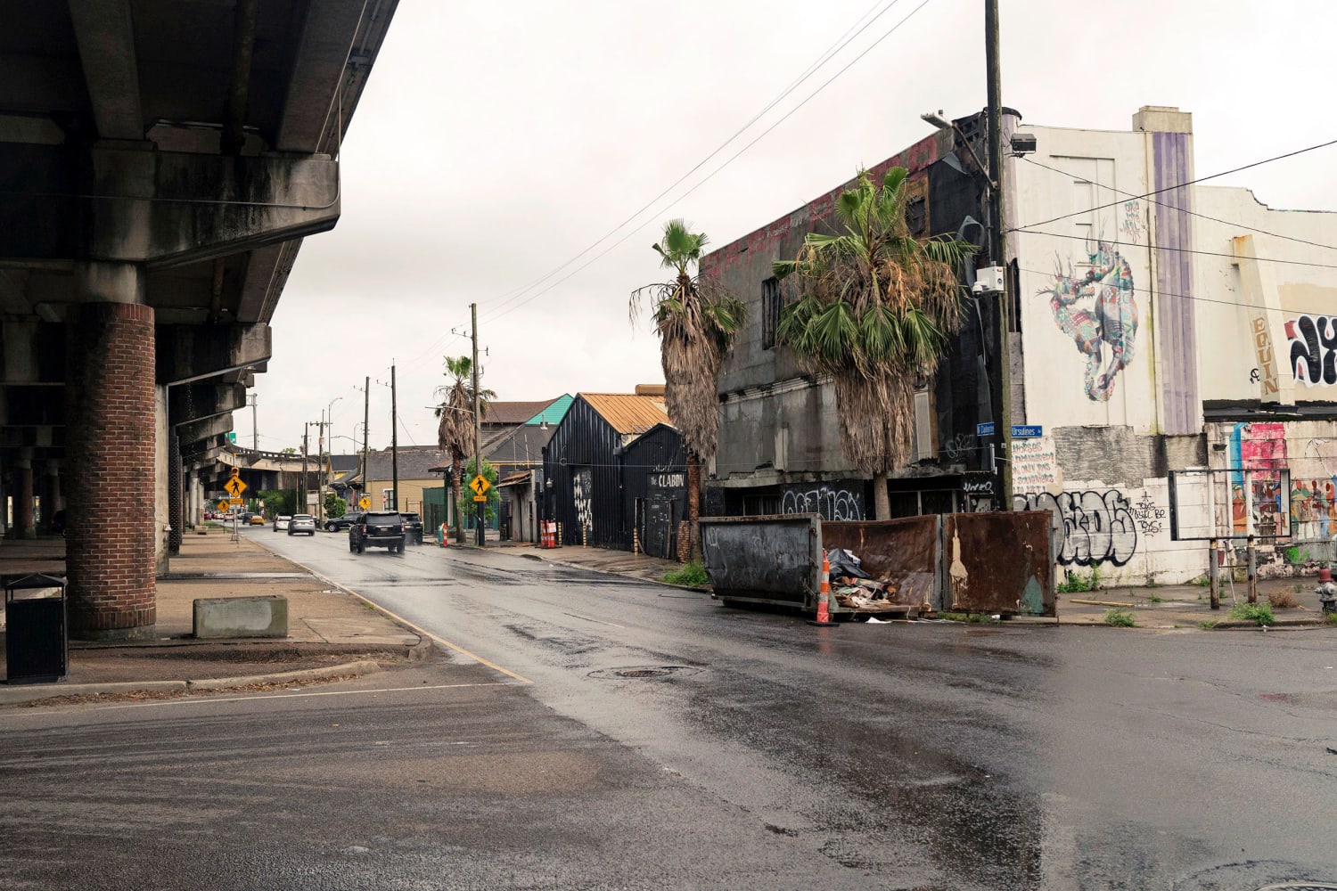 The Claiborne Corridor in New Orleans on June 6, 2021
