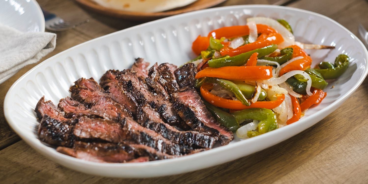 This grilled skirt steak recipe gets dinner on the table in minutes
