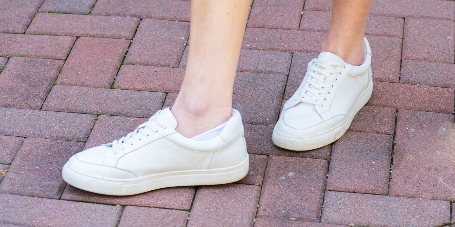 How to Clean White Leather Sneakers so They Look New