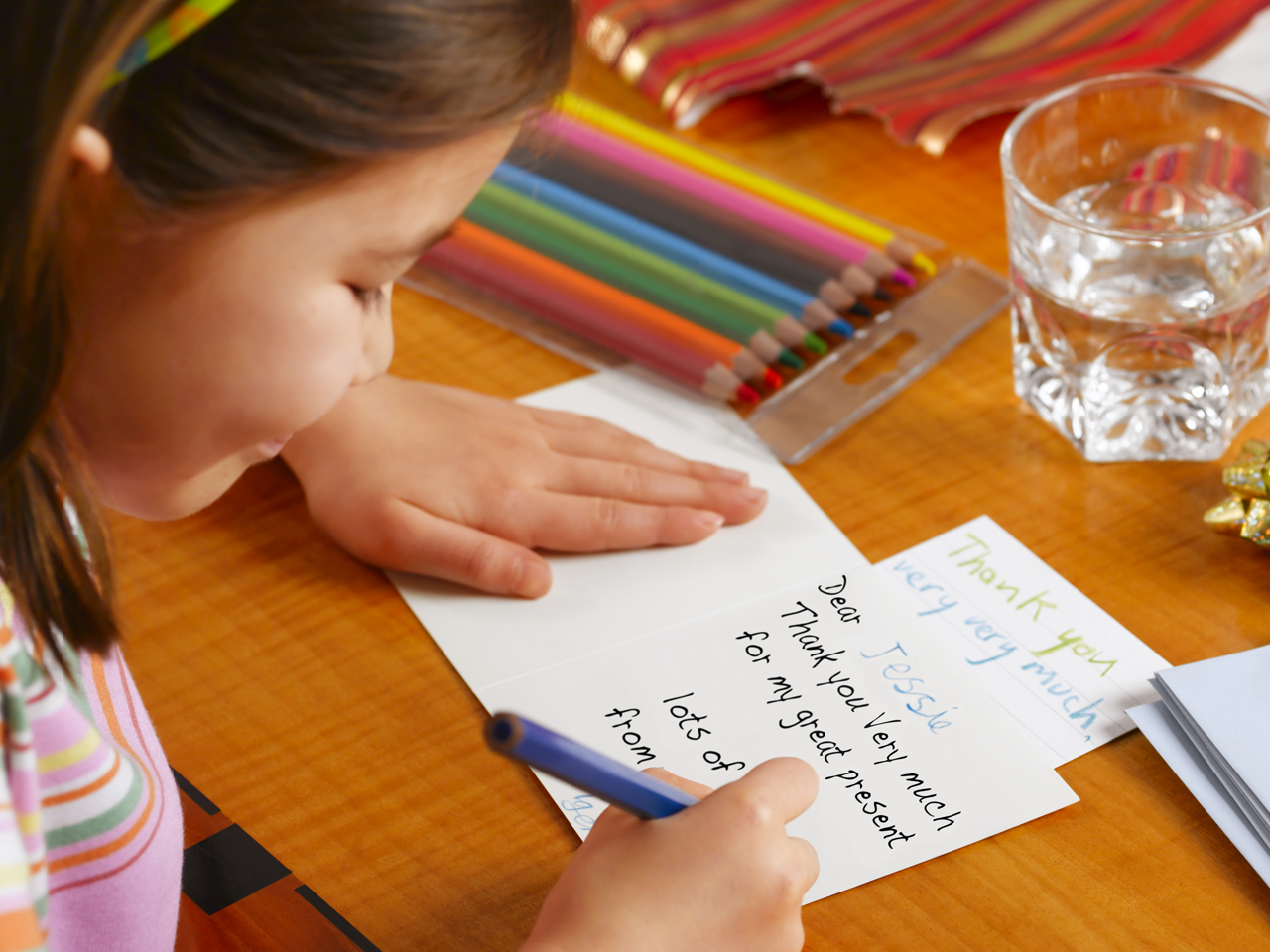 Should kids be forced to write thank-you notes?