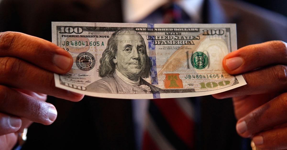 $100 bill's new facelift goes awry—CNBC
