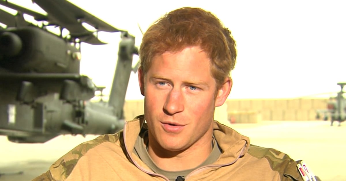 In November, Prince Harry got briefed on a mission at Camp 