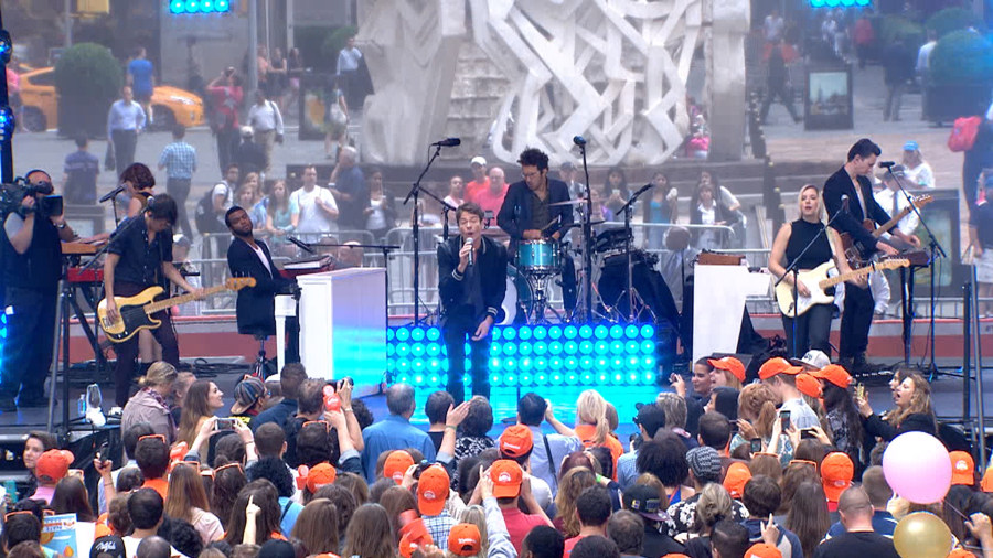 Nate Ruess brings big fun to the TODAY show concert series