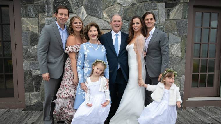 Image result for bush family wedding