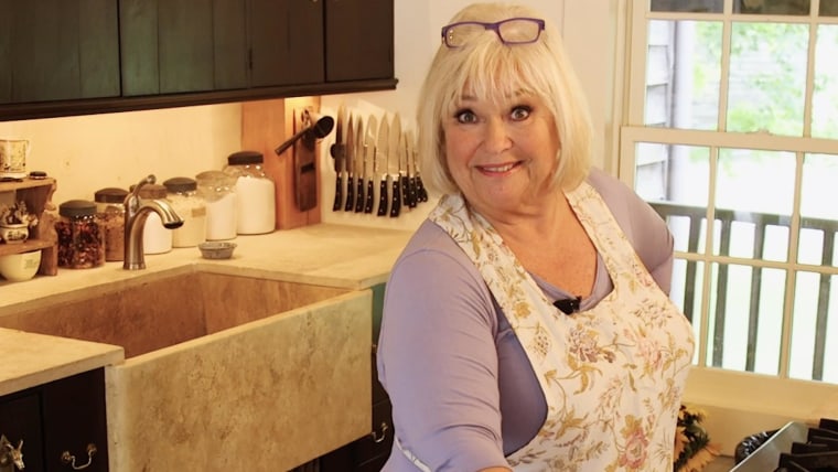 Food Network Star Nancy Fuller Farmhouse Rules Kitchen Tour,Grey Tile Living Room Ideas