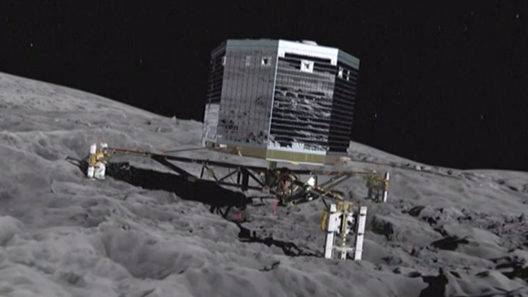 Rosetta Spacecraft ممکن است سوراخ هایی در دنباله دار پیدا کرده باشد
