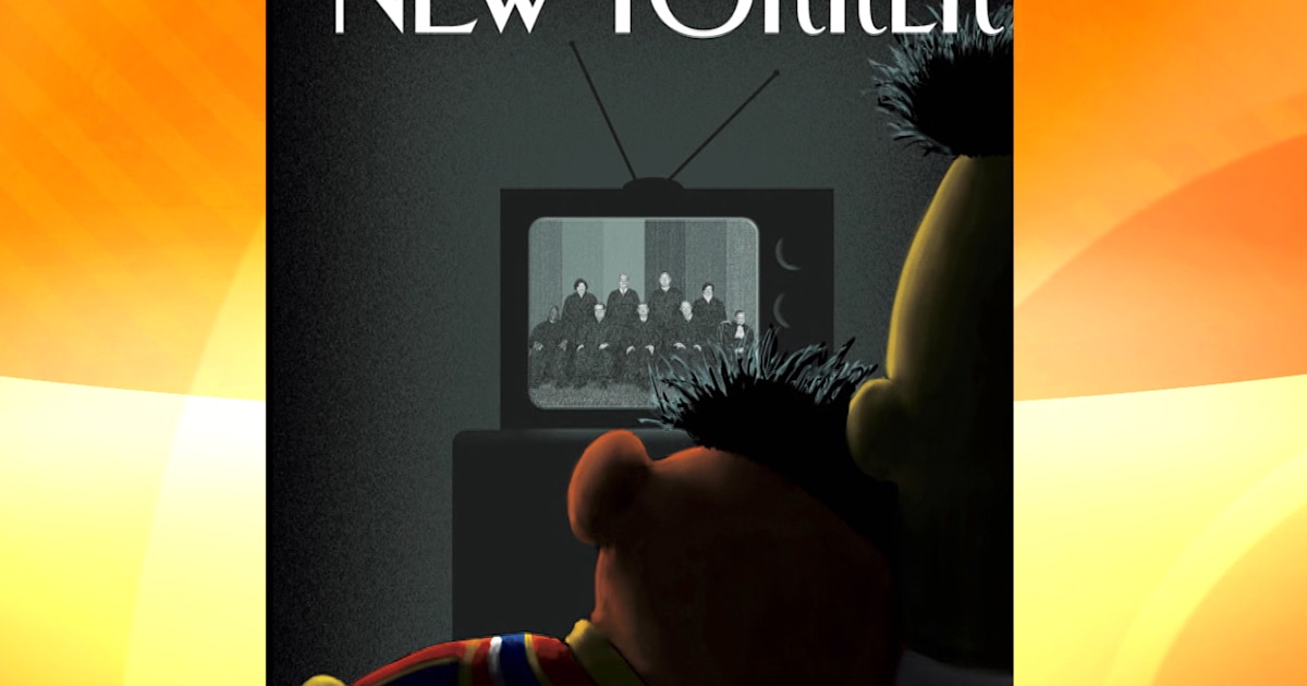 Controversy over Bert and Ernie’s New Yorker cover