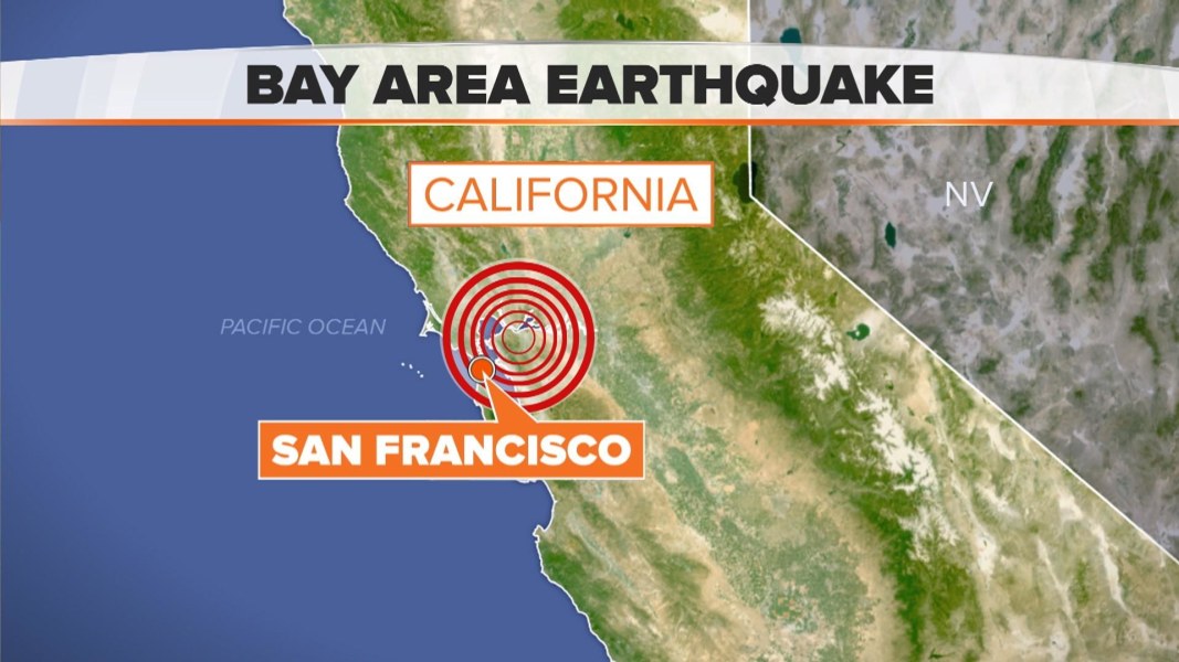 San Francisco Bay Area hit by magnitude-4.4 earthquake - NBC News