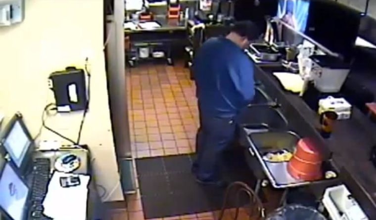 Pizza Hut Manager Caught Peeing In Sink