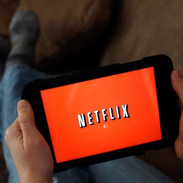 Image: Netflix on a tablet 