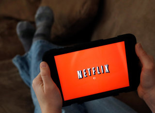 Image: Netflix on a tablet 