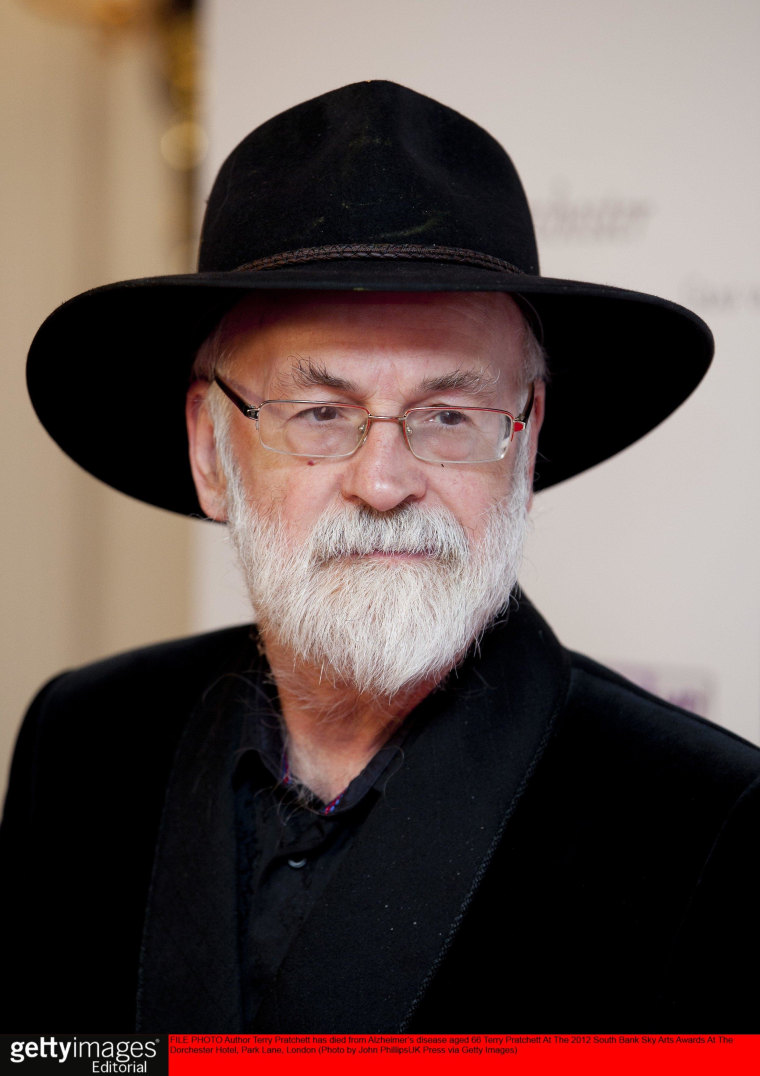 Terry Pratchett, Author of Fantasy 'Discworld' Novels ...
