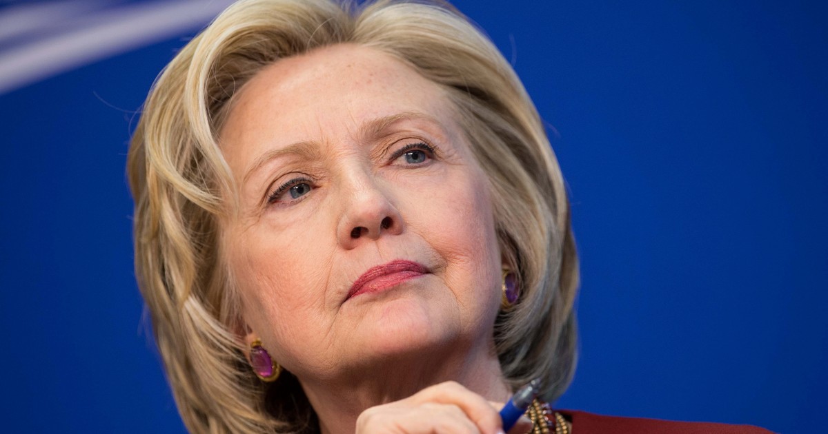 Hillary Clinton Said She Was 'Thinking' About a 2016 Run 