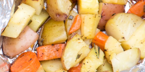 Roasted Root Vegetable Packets