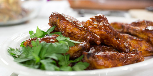 Baked Barbecue Chicken Wings