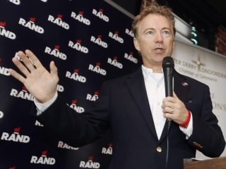 Rand Paul, on the War Path, Goes After Republican Front-Runners