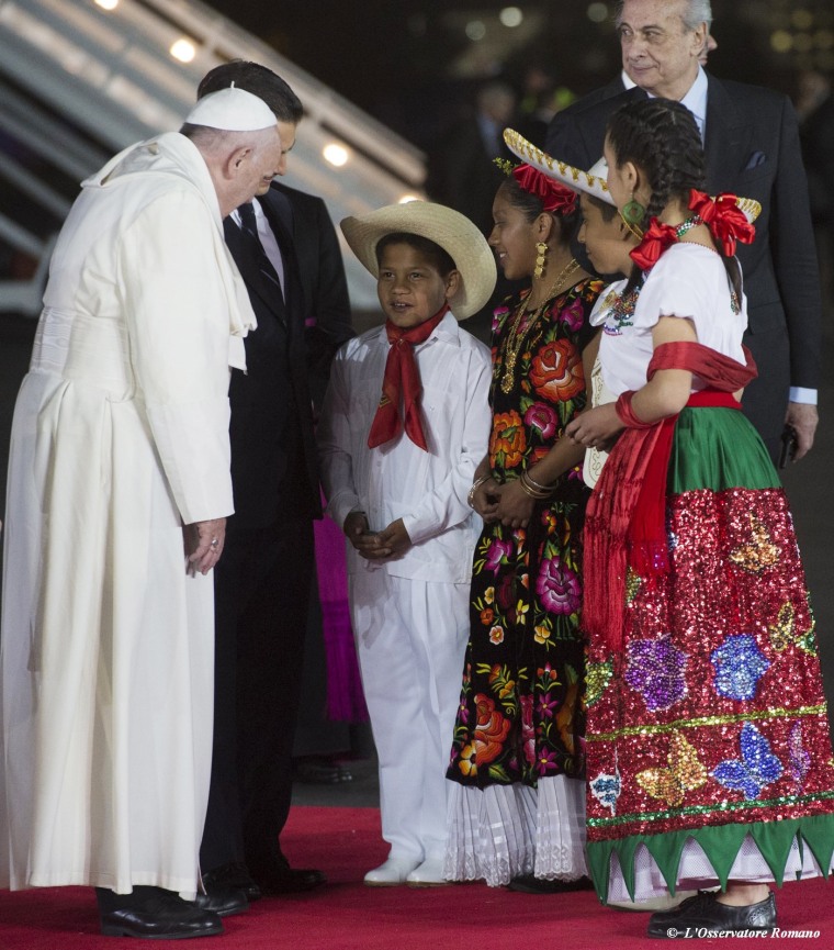 pope francis visit to mexico
