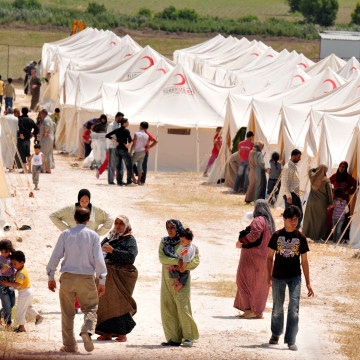 refugee team olympic syrian crisis symbols turkey got games refugees