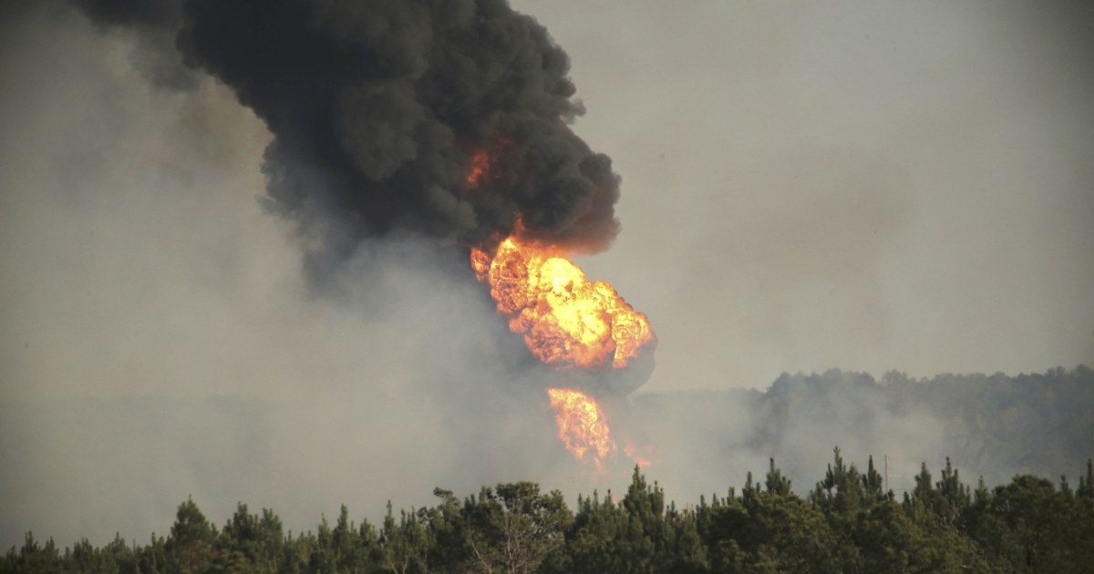 One dead in explosion on Colonial gas pipeline in Alabama