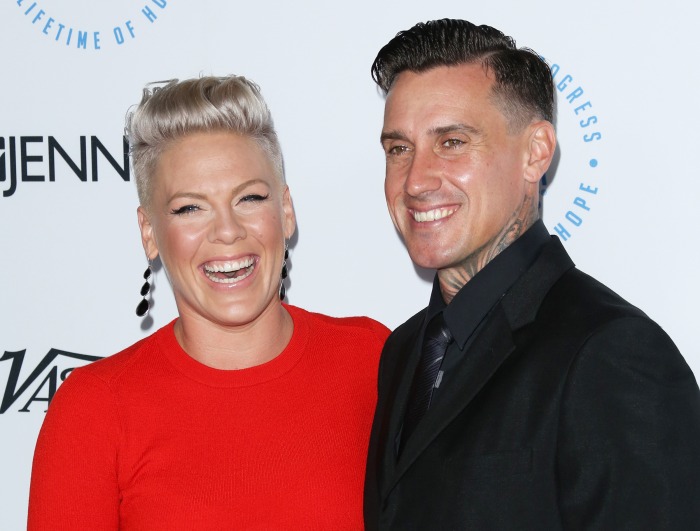 Pink Reveals Top Baby Name Pick, Gushes Over Husband Carey 