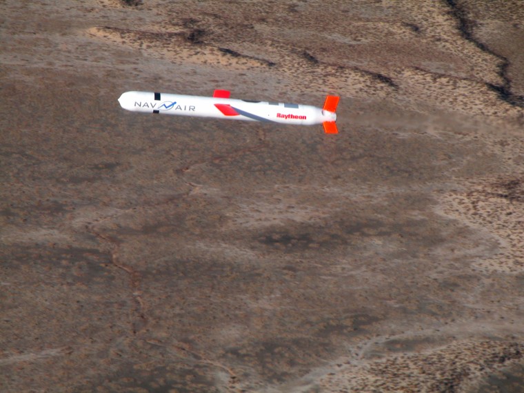 Image: Tactical Tomahawk Block IV Cruise Missile Test