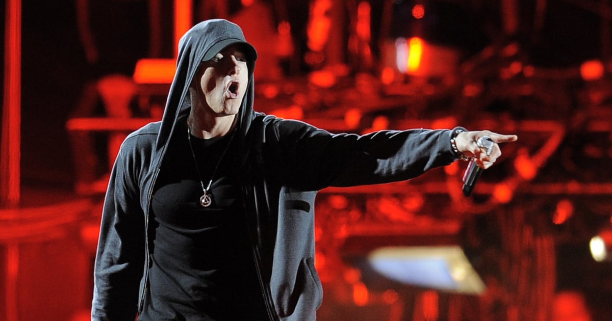 Eminem attacks Trump in four minutes of furious rap