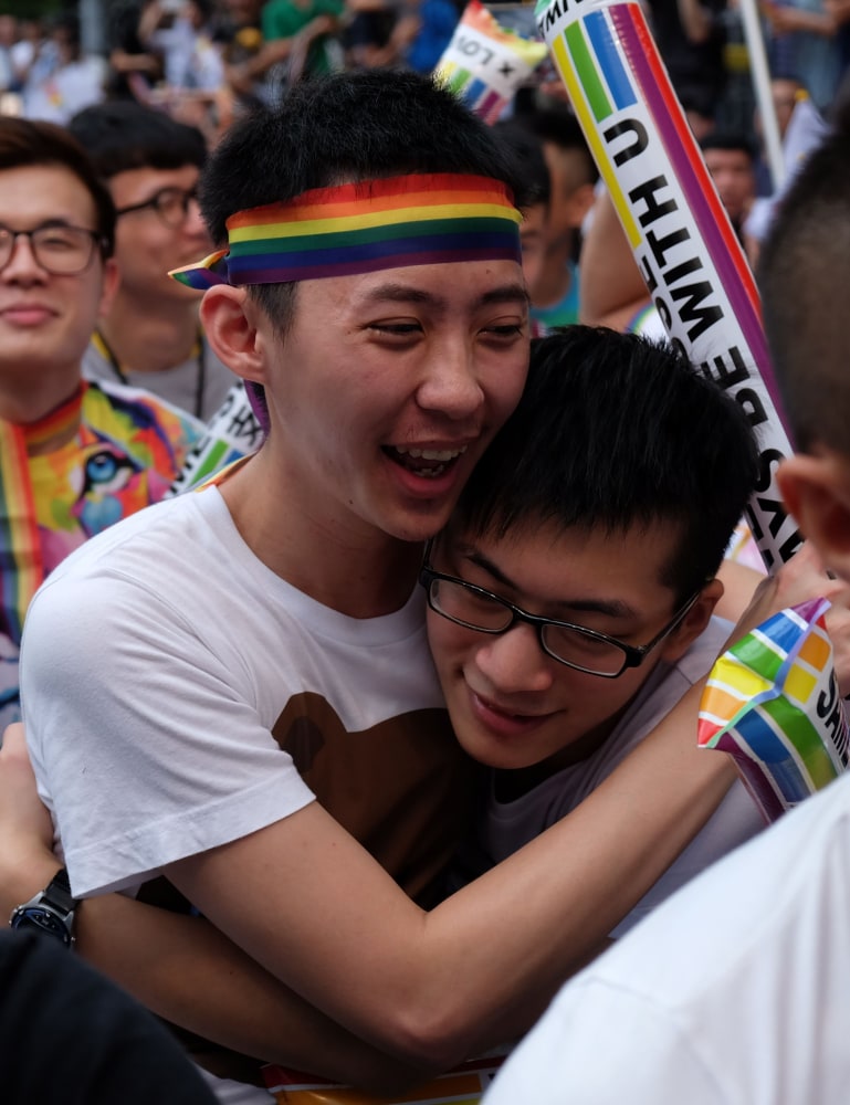 One Month After Taiwan Same Sex Marriage Ruling Group Celebrates With Nyc Pride Float Nbc News