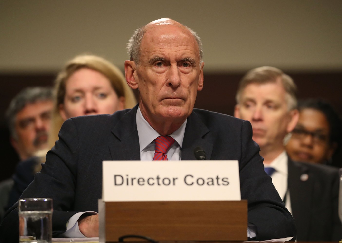Image result for PHOTOS OF DAN COATS ROGERS
