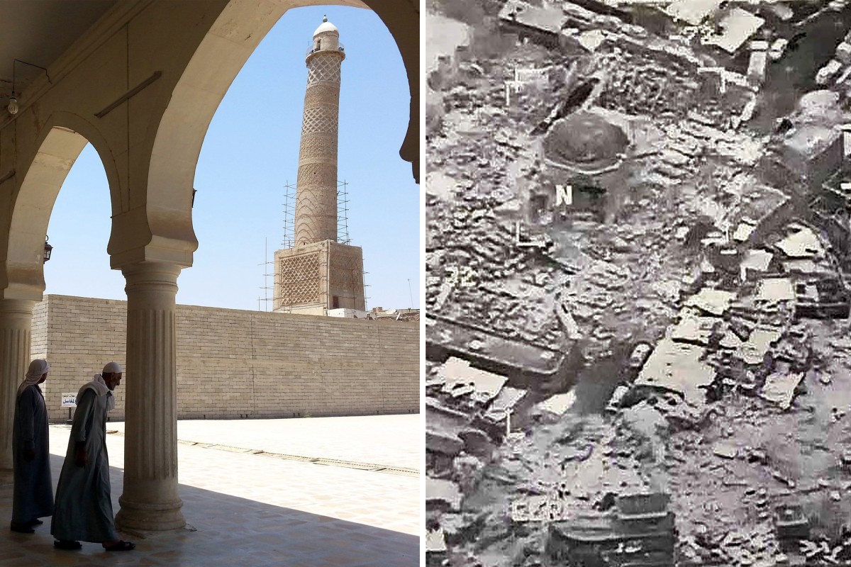 ISIS Destroys Historic al-Nuri Mosque in Mosul, Iraqi Military Says