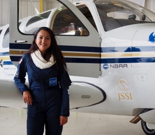 29-Year-Old Refugee Pilot Flies Around the World to Promote Women in STEM
