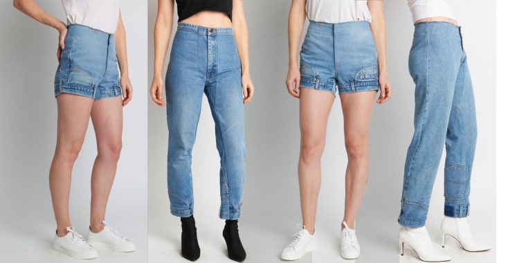 Upside-down jeans are a thing and, no 