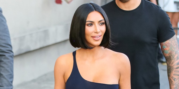 Kim Kardashian West Shows Off Her New Bob Hairstyle