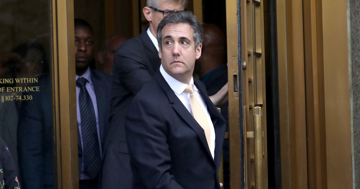 Cohen pleads guilty, says he paid hush money at Trump's direction