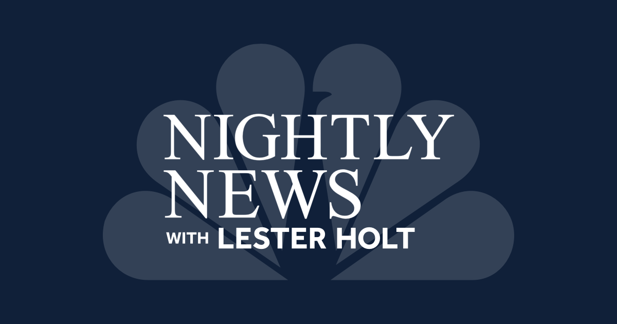 Nightly News with Lester Holt: The Latest News Stories Every Night - NBC  News | NBC News