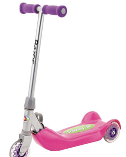 pink baby scooter