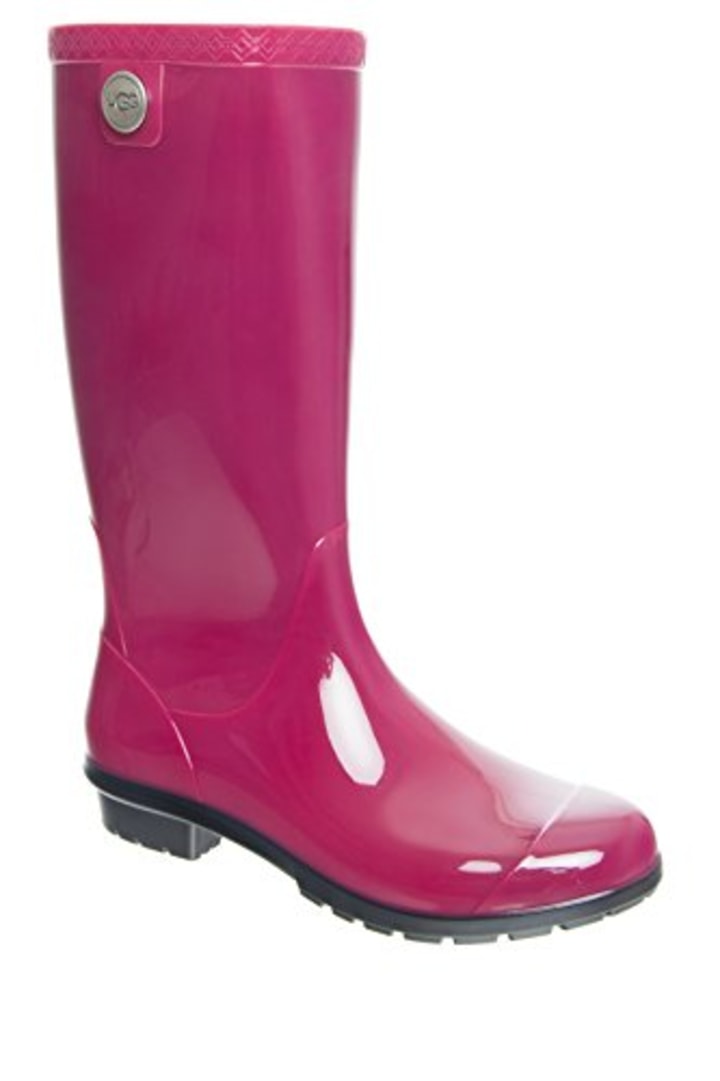 rain boots that lace up in the back