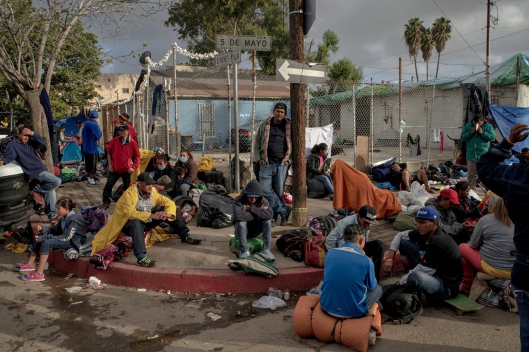 Photographer Kitra Cahana was on a list of people who officials said should be stopped for questioning when entering Mexico at San Diego-area checkpoints. She took this photo while covering the migrant caravan crossing Mexico.