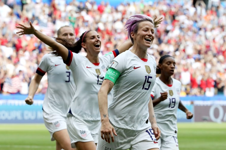 U.S. women's soccer team win 2019 World Cup over the Netherlands in 2-0 ...