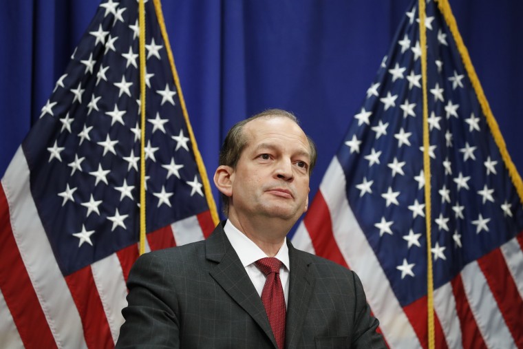 Jeffrey Epstein S New Charges Are A Direct Rebuke To Alex Acosta