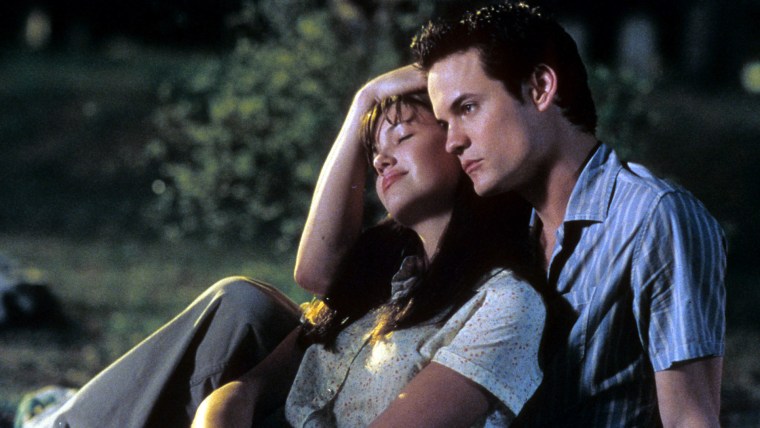 Mandy Moore a Shane West v 'A Walk To Remember''A Walk To Remember'