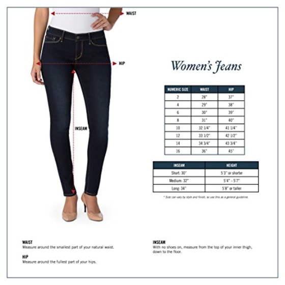 women's levi's pull up jeans