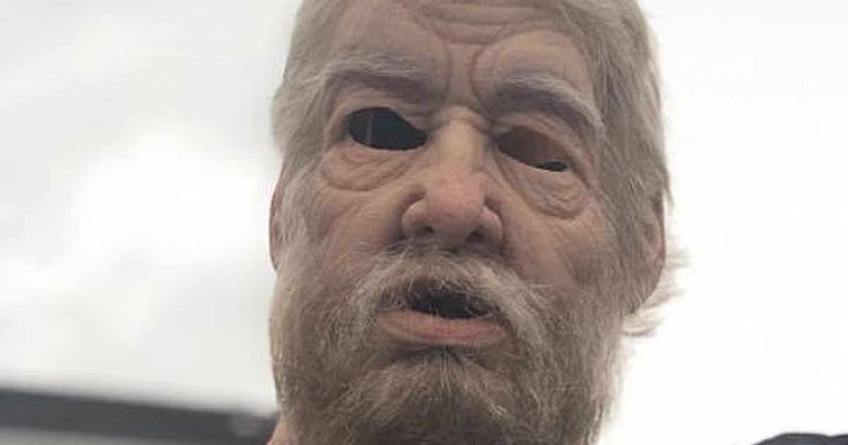 Man in elderly mask threatened schools to distract police ...