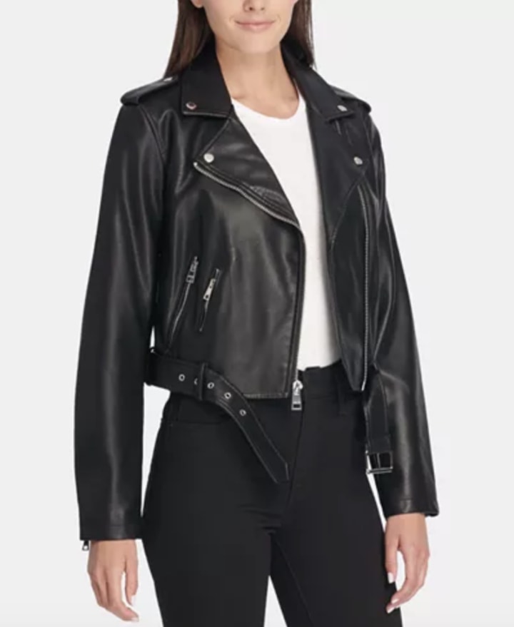 target leather jacket ladies