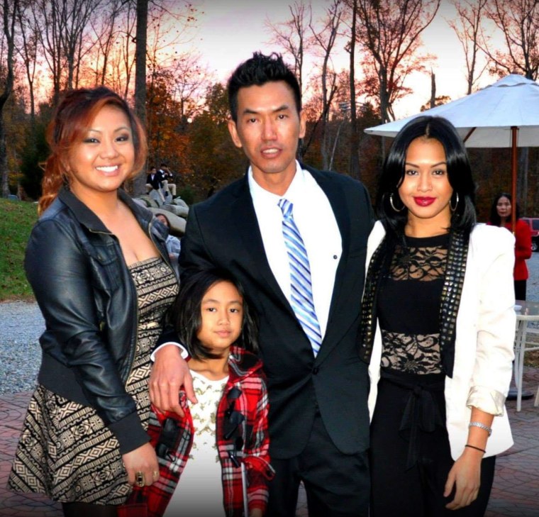 Image: Philya Thach and his family.